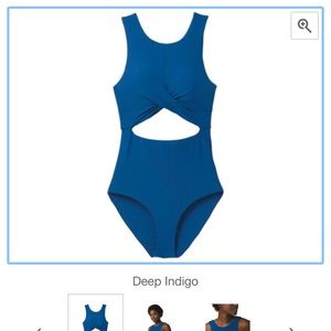 EUC prAna Corinne One-piece Swimsuit Small - NWT